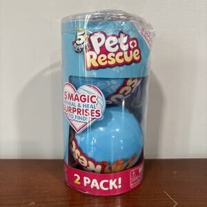 NEW Zuru 5 Surprise Pet Rescue Magic Reveal & Heal Balls Surprises 2 Pack